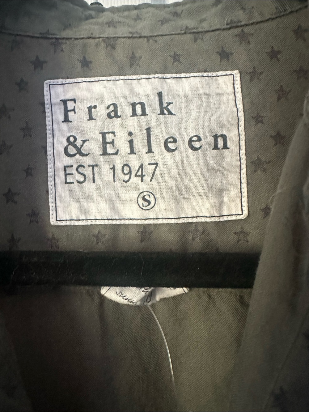 Frank & Eileen Olive Green Button-Down Shirt